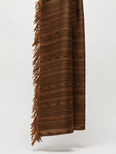 Max Mara Fiesole Foulard In Tobacco