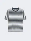 Max Mara Cotton Basic T-shirt In Multi