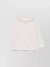 Max Mara Cotton Blend Hoodie Drop Shoulder