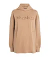 Max Mara Oversized Cotton Jersey Sweatshirt In Neutral