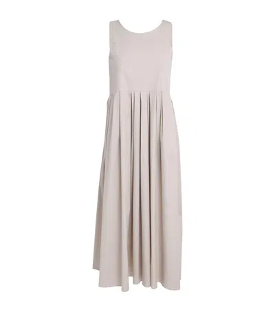 MAX MARA COTTON-BLEND MIDI DRESS