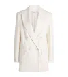 Max Mara Cotton-blend Olimpia Blazer In White