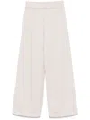 Max Mara Women Messico Palazzo Pantalone Tuta In Beige