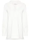 Max Mara Cotton Blouse In White