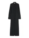 Max Mara Maxi Dress With Unique Cut-out In Black