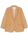 Max Mara Monica Blazer In Neutrals