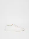 Max Mara Cotton Canvas Sneakers In White