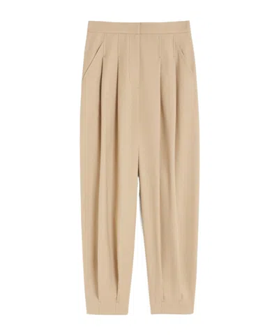 Max Mara Cotton Canvas Trousers