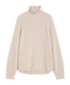 Max Mara Cotton Cordonnet Oversized Jumper In Neutral