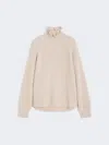 Max Mara Cotton Cordonnet Oversized Jumper In Neutral