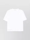 Max Mara Cotton Top With Subtle Logo Detail