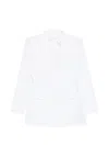 Max Mara Cotton Jacket In White