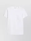 Max Mara Cotton Jersey Crew-neck T-shirt In White