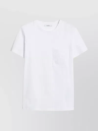 MAX MARA COTTON JERSEY CREW-NECK T-SHIRT