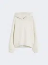 Max Mara Cotton Jersey Sweatshirt In Neutral