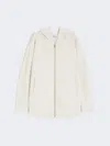 Max Mara Cotton Jersey Sweatshirt In White