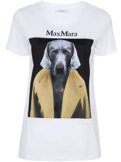 MAX MARA COTTON JERSEY T-SHIRT