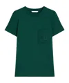 Max Mara Cotton Jersey T-shirt In Green