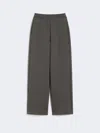 Max Mara Cotton Jersey Trousers In Green