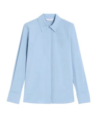 MAX MARA COTTON LOGO SHIRT