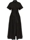 Max Mara Agoraio Midi Shirt Dress In Black