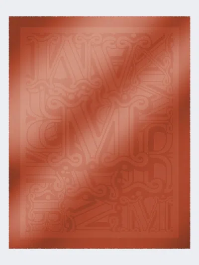 Max Mara Cotton, Modal And Cashmere Jacquard Shawl In Multi