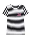 Max Mara Cotton Plain Knitted T-shirt In White