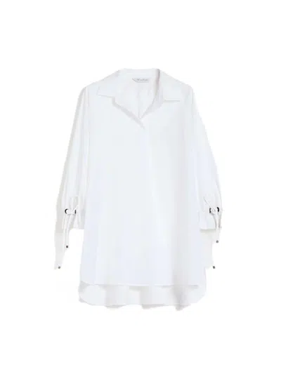 Max Mara Cotton Poplin Blouse - Optic White