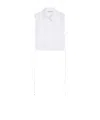 Max Mara Cotton Poplin Front In Gold