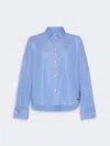 Max Mara Cotton Poplin Shirt In Multi
