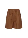 Max Mara Haway Shorts In Brown