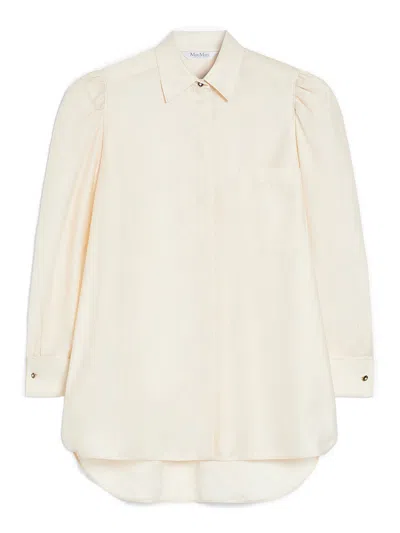 Max Mara Cotton Satin Shirt