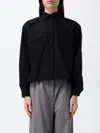 Max Mara Camicia In Popeline Di Cotone In Black