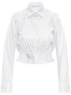 Max Mara Cotton Shirt In White