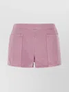 Max Mara Cotton Shorts With Back And Side Pockets