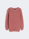 Max Mara Cotton Sweater In Pink