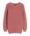 Max Mara Cotton Sweater In Pink