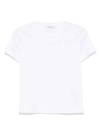 Max Mara Cotton T-shirt In White