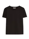 Max Mara Cotton T-shirt In Black