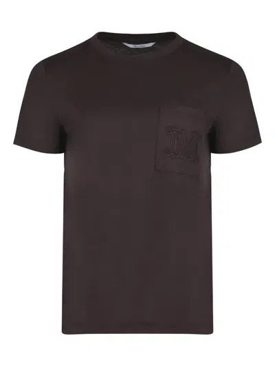 Max Mara Papaia1 T-shirt In Black