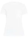 Max Mara Embroidered Logo T-shirt In White