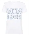 Max Mara Cotton T-shirt In White