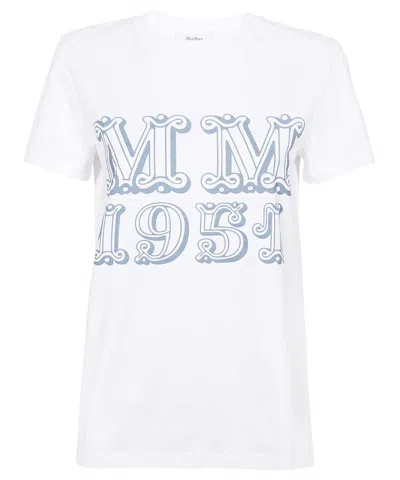 Max Mara Cotton T-shirt In White
