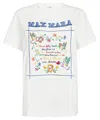 Max Mara Cotton T-shirt In White