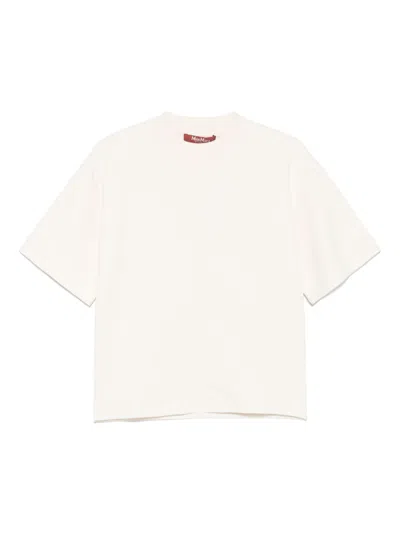 Max Mara Cotton T-shirt In White