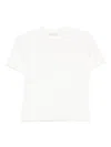 Max Mara White Viscose Blend Adelio T-shirt In White
