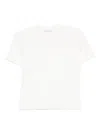 Max Mara White Viscose Blend Adelio T-shirt In White
