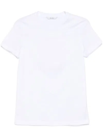 Max Mara Cotton T-shirt In White