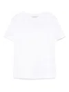 Max Mara Cotton T-shirt In White