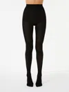 Max Mara Cotton Tights In Black